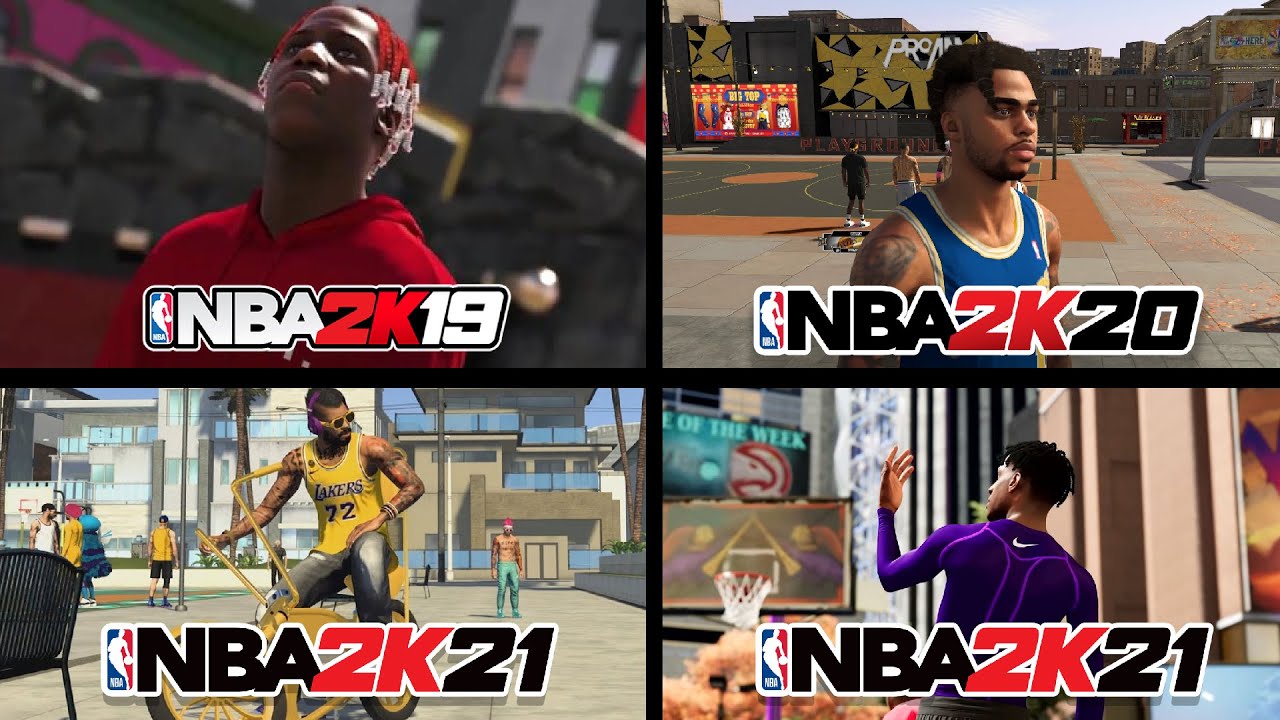 PLAYING EVERY PARK ON MY NEXT GEN PS5  (NBA 2K19 - NBA 2K21)