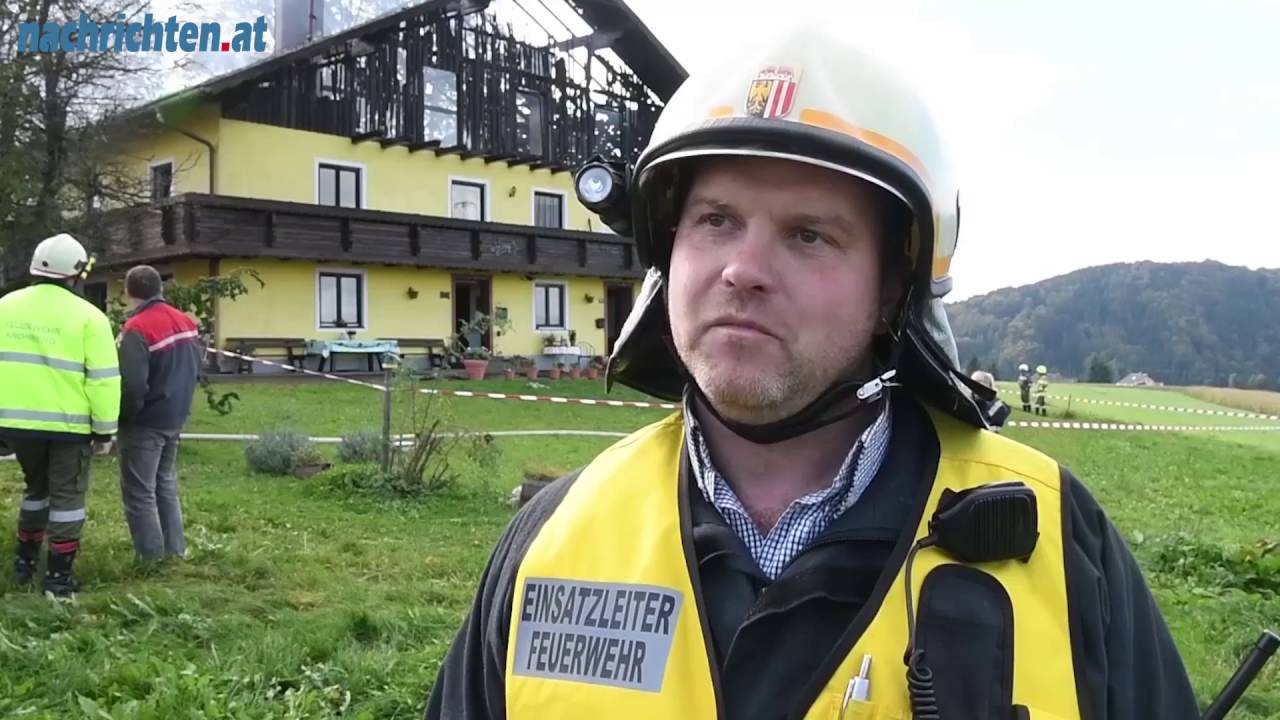 Bauernhof ging in Flammen auf