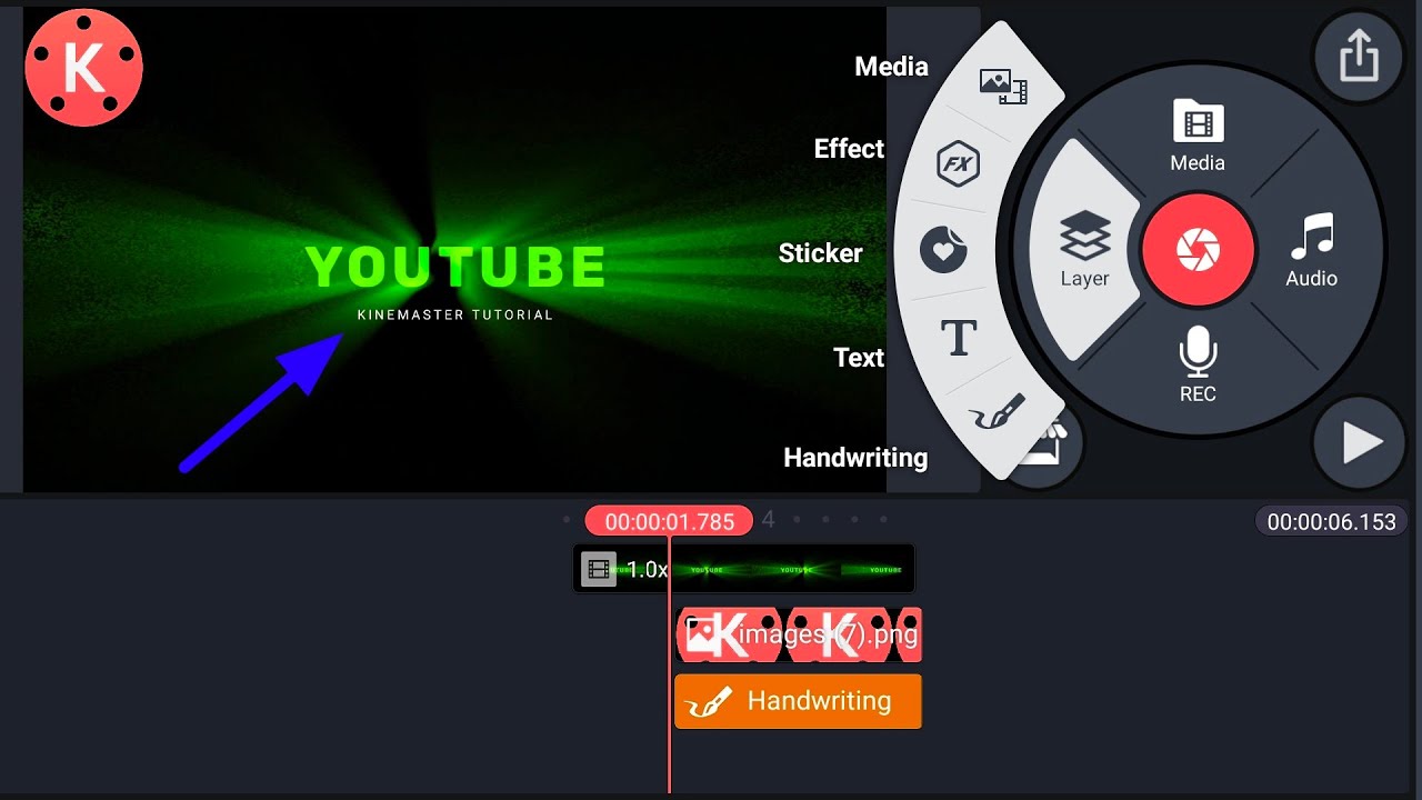 HOW TO MAKE KINEMASTER RAYS ANIMATION EFFECT TUTORIAL ||