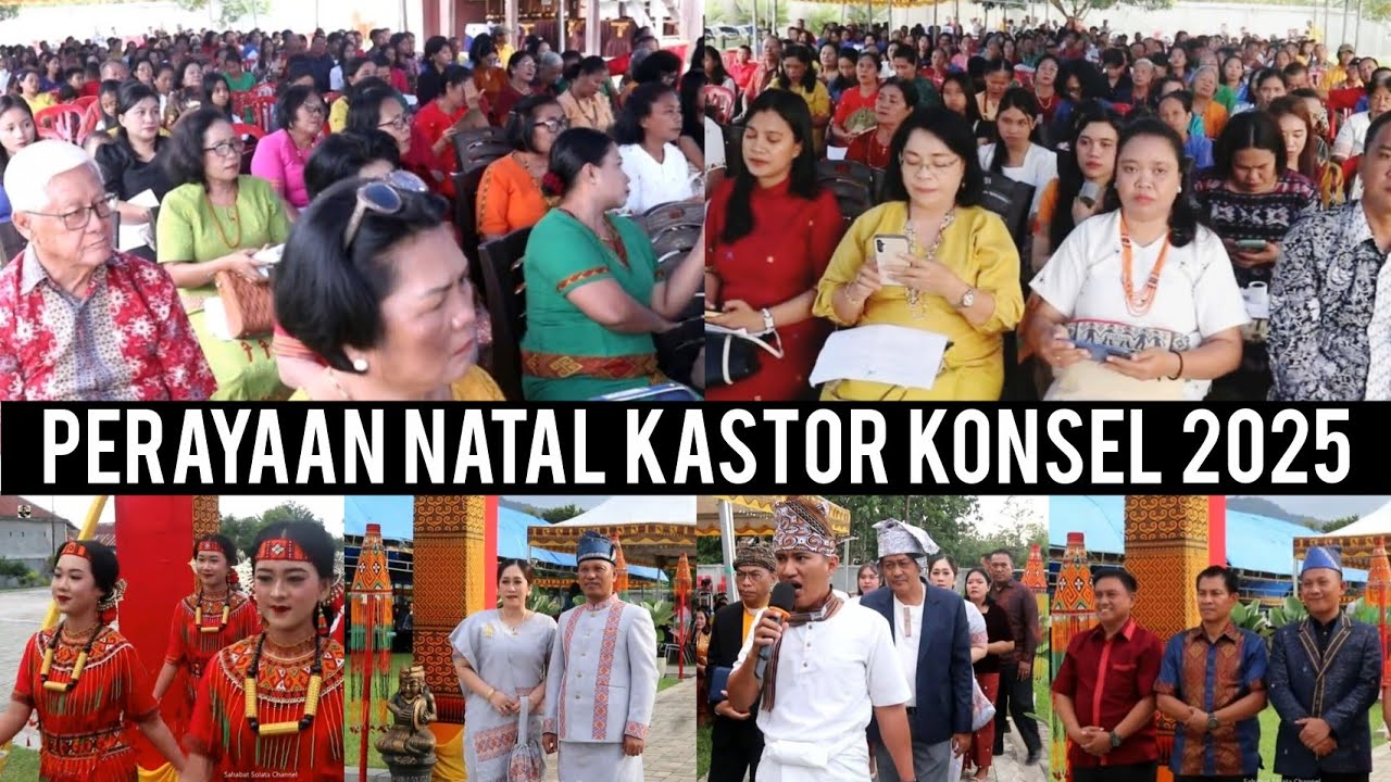Perayaan Natal 2025 Kasiturusanna Sang Torayan Konawe Selatan { KASTOR KONSEL }