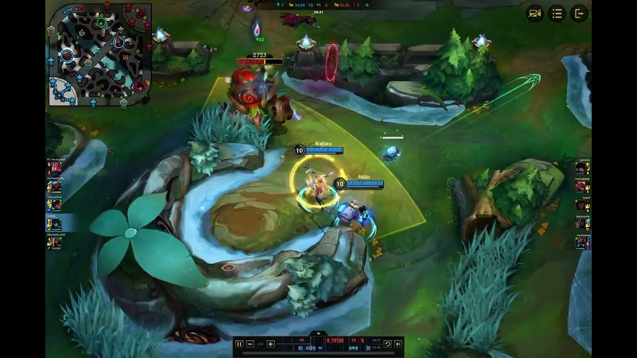 Kalista Wildrift full game