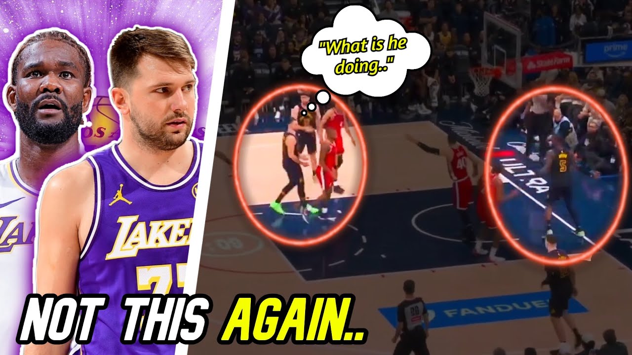 Lakers Trading Deandre Ayton Just Became A LOT MORE Likely after Seeing THIS from Luka Doncic..