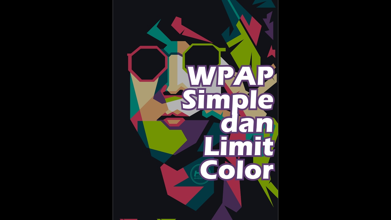 Tutorial WPAP Simple JOHN LENNON with CorelDraw X7