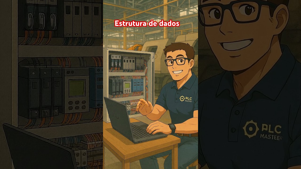 Estrutura de dados com CLP #clp #industria40 #automacaoindustrial