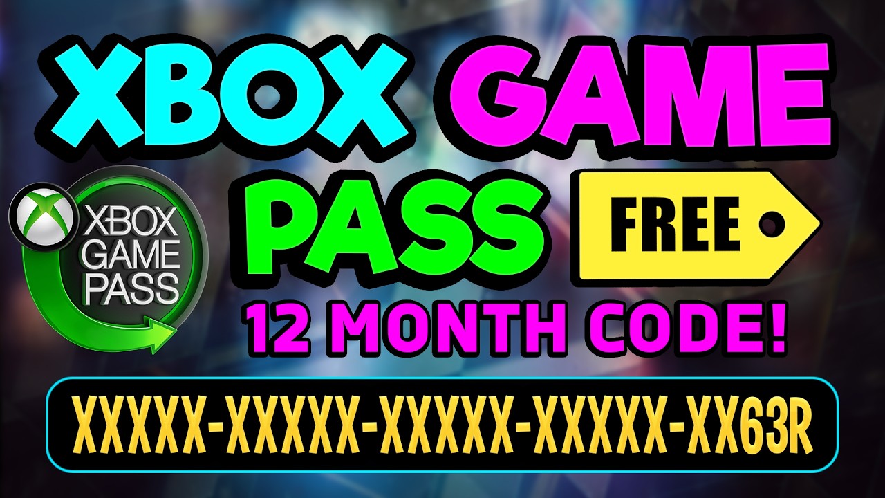 Get Xbox Game Pass FREE [12 Month Codes] 1 Year Free of Xbox Game Pass Ultimate ✅ New Codes Daily