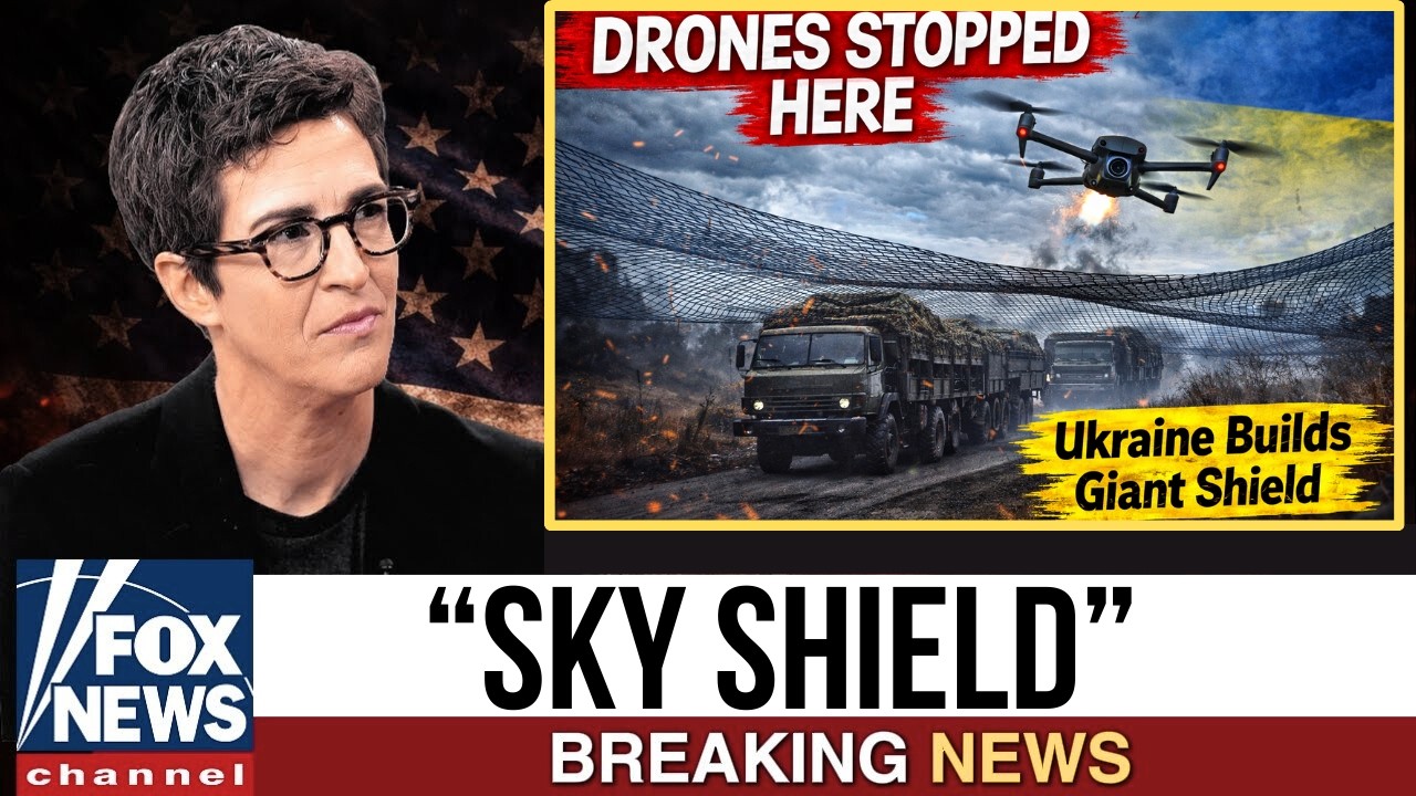 Ukraine Builds 4,000km Anti-Drone Shield to Stop Russian Attacks