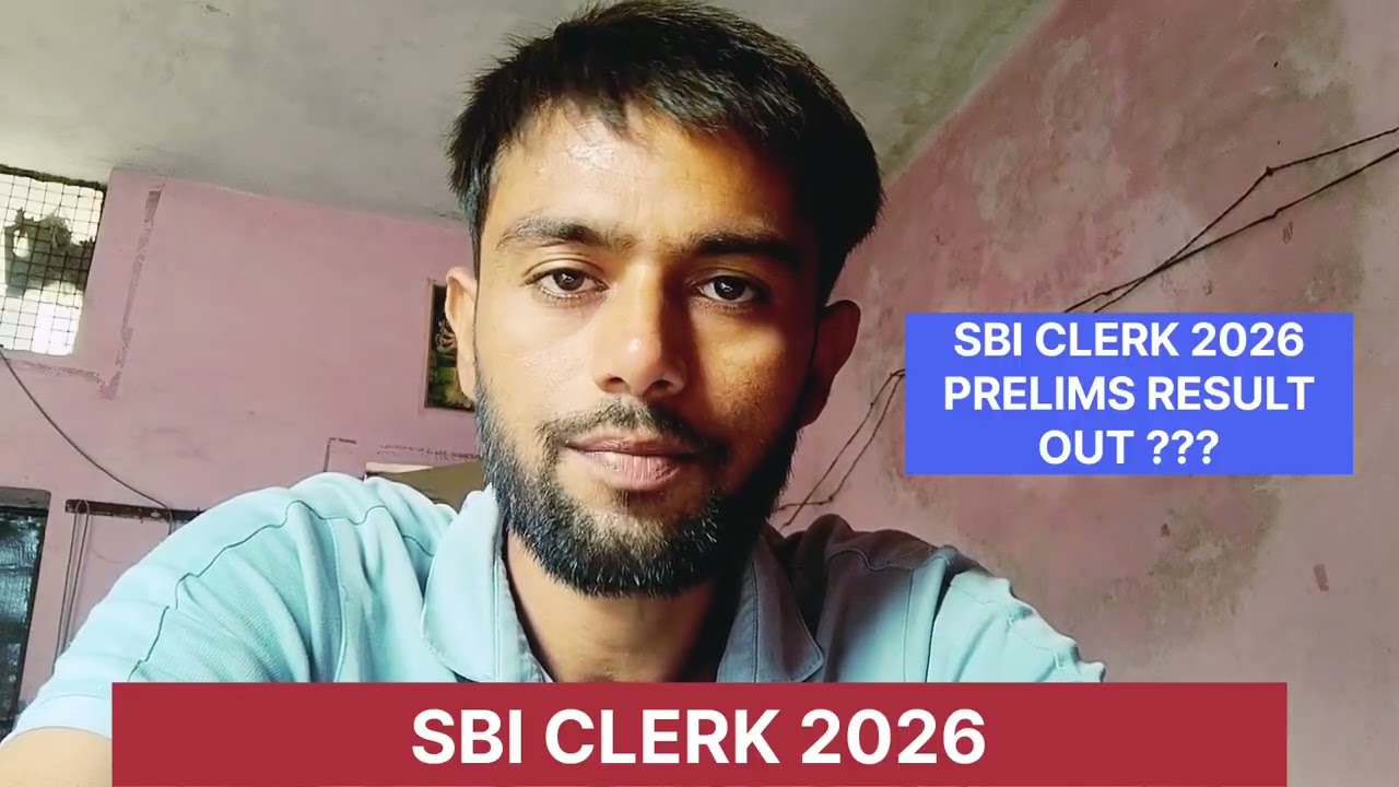 SBI CLERK 2026 PRELIMS RESULT OUT ? 🥳🥳🥳 #SBICLERK #SBICLERK2026 #SBICLERKPRELIMSRESULT2026OUT #ibps