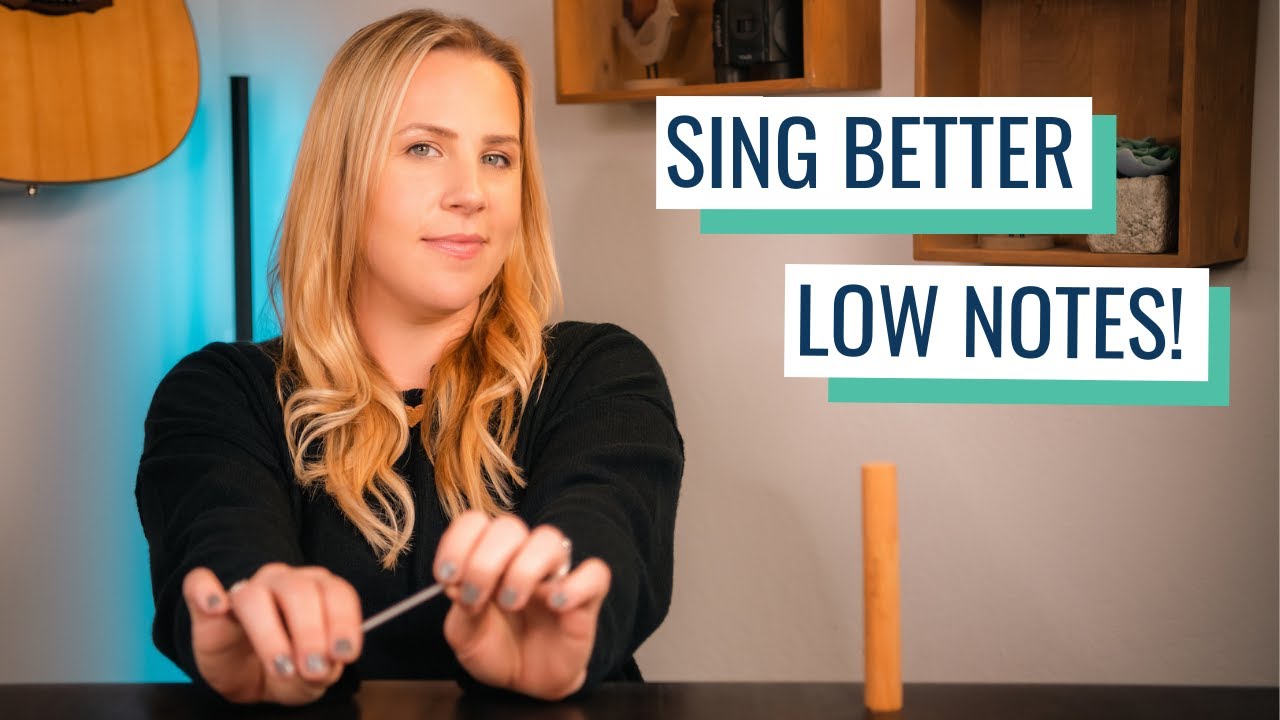 Singing Workout for Better Low Notes (with the Singing / Straw)