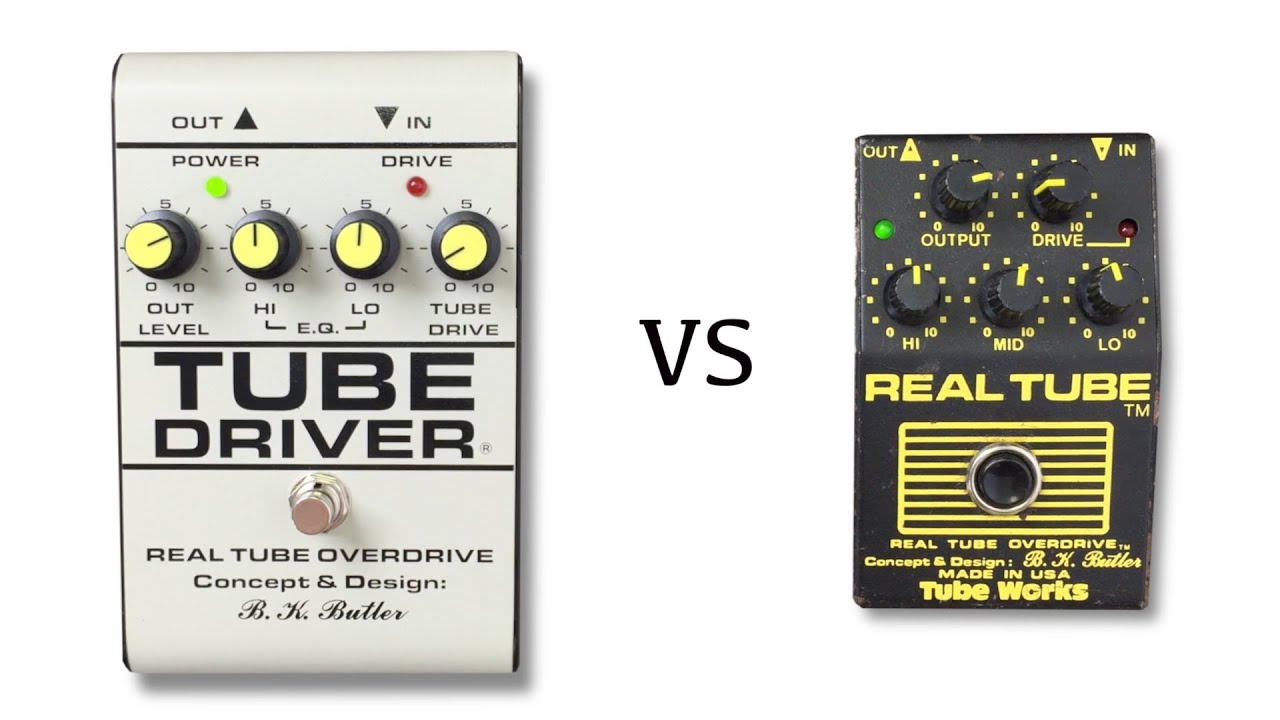Tube Driver vs Real Tube