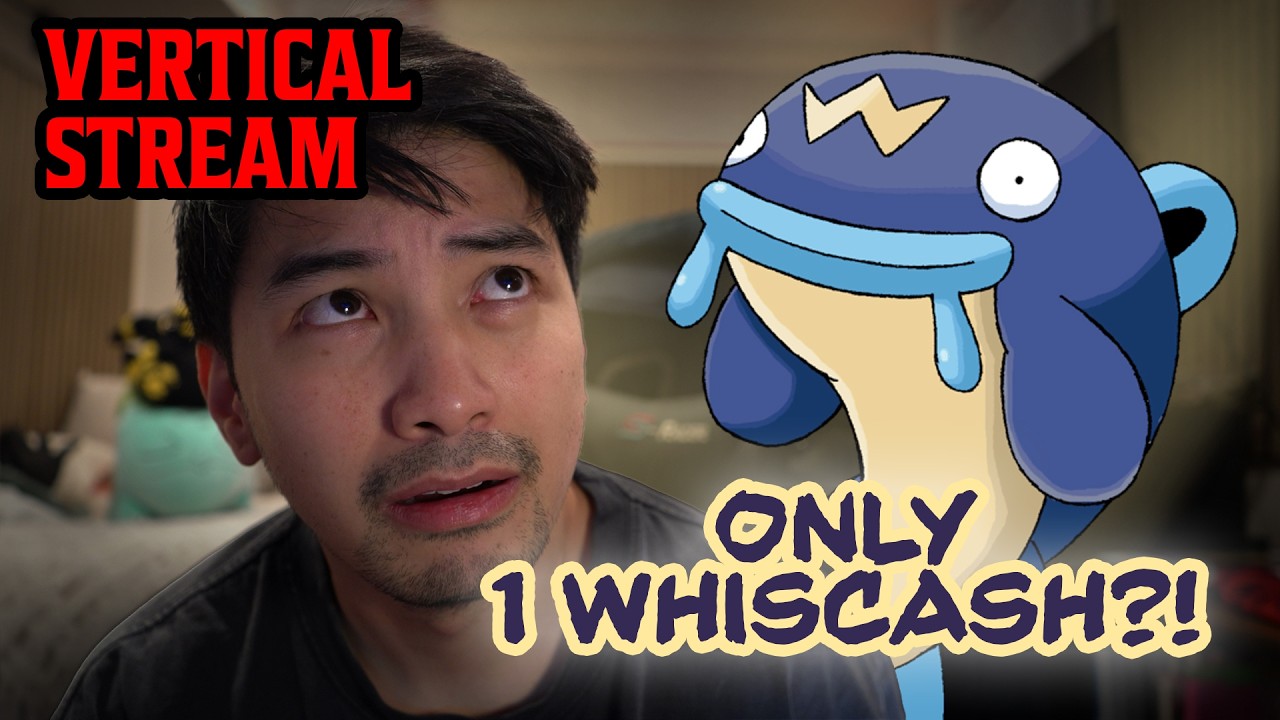 WHISCASH RUN?! PT. 3 [1990+ ATTEMPTS] - Beating Kaizo IronMON (again) - VERTICAL STREAM