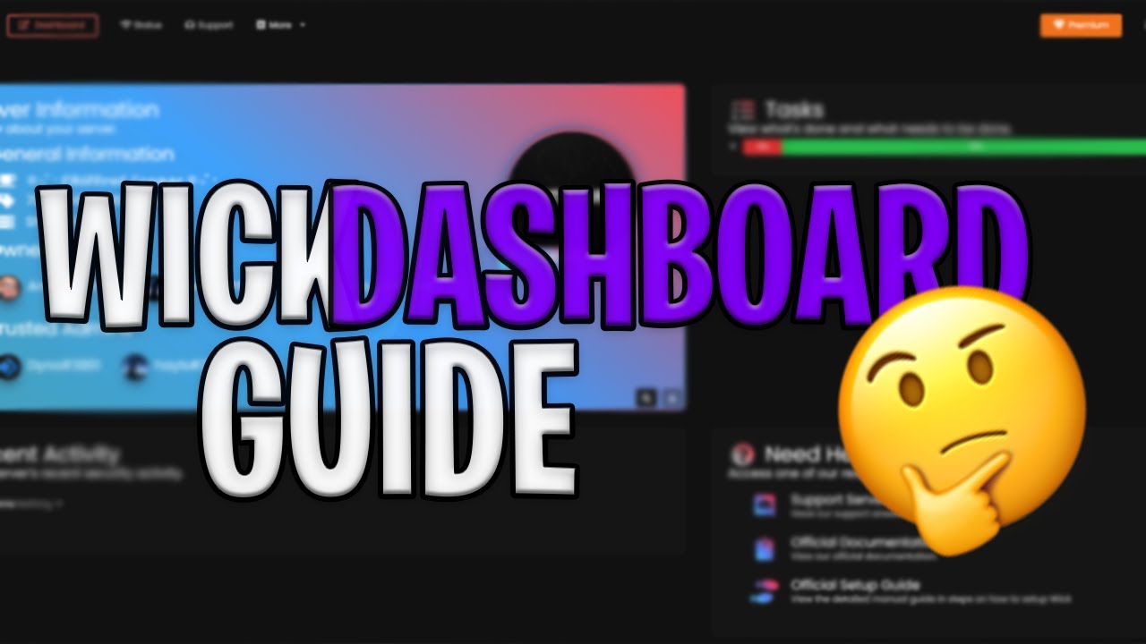 Wick Discord BOT - UPDATED Setup & Dashboard (Aninuke, Heat) (Wick 2021!)