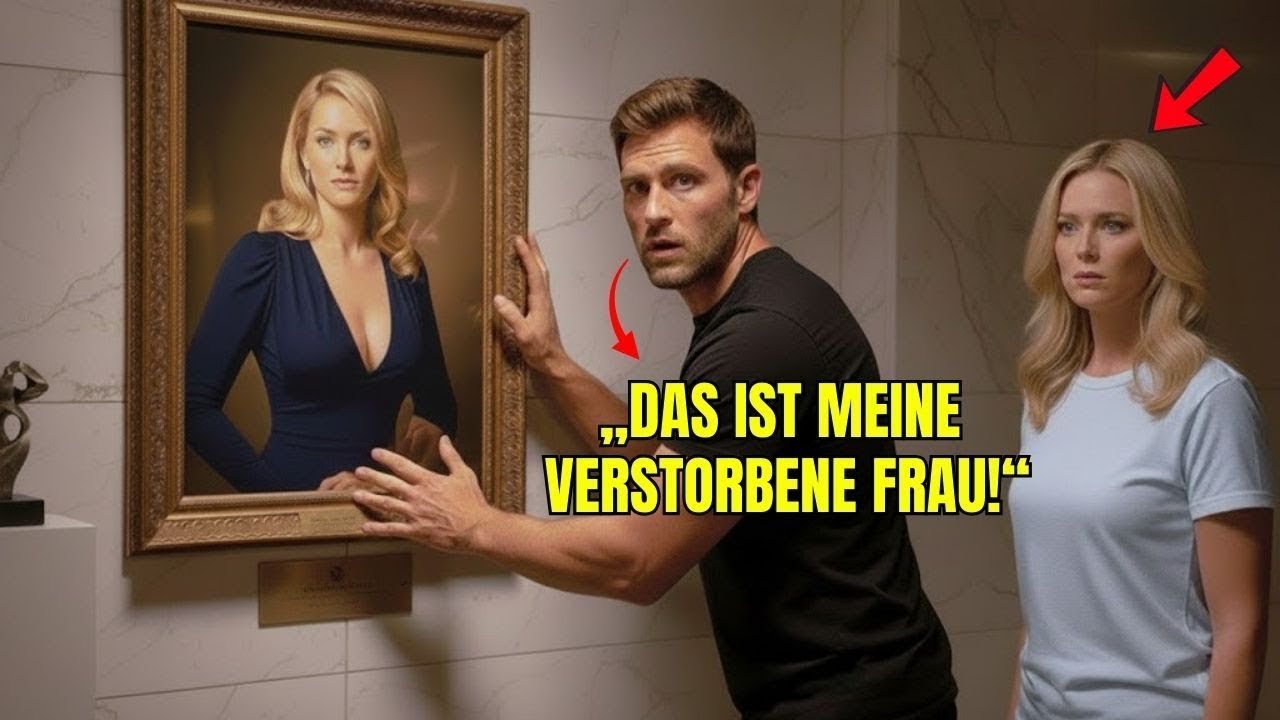 „Armer alleinerziehender Vater fragt eine Milliardärin: ‚Warum hängt das Foto meiner verstorbenen ..
