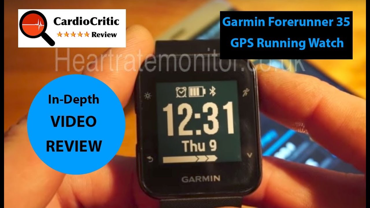 Garmin Forerunner 35 Review - 2018 Best GPS Running watch with 24/7 Activity Tracking & Heart Rate