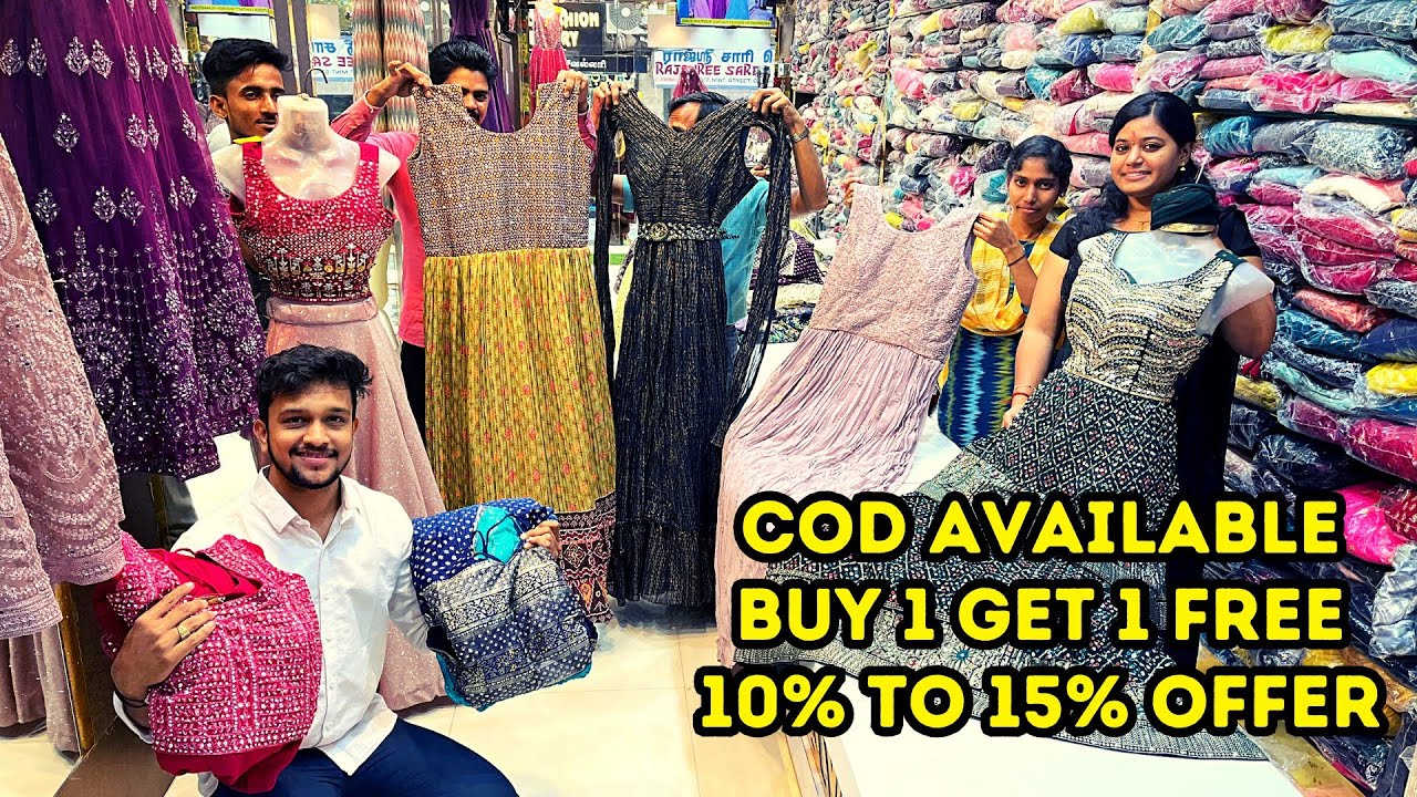 Latest Salwars / Anarkali & Crop Tops / Naira Cut Dresses | Shree Boutique Sowcarpet | Priya Just