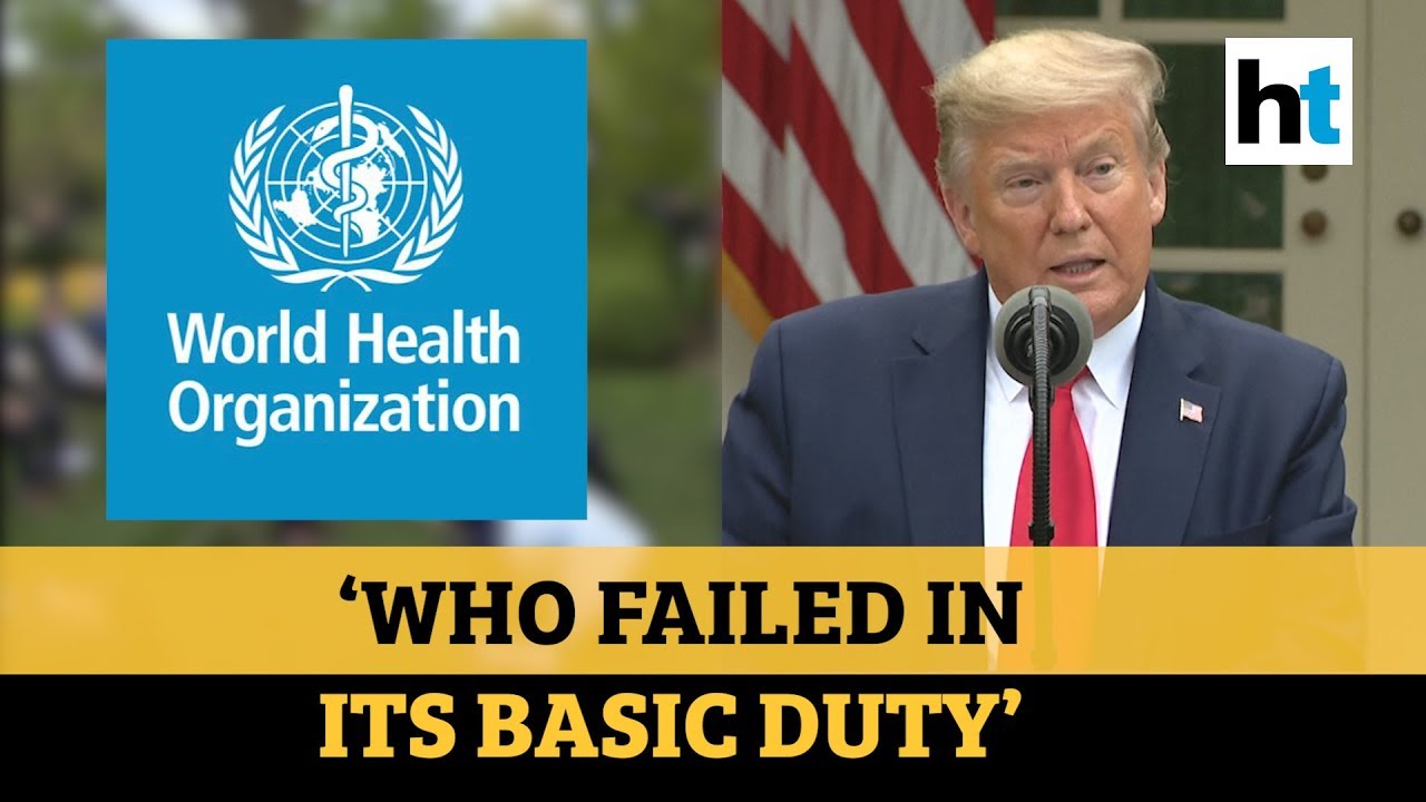 Donald Trump halts US funding to WHO for ‘covering spread of coronavirus’