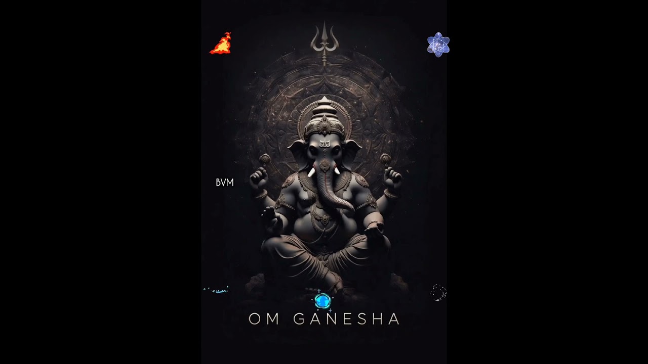 OM GANESHA | Divine Ganesh Sloka & Meditation Music | BVM Devotional Channel