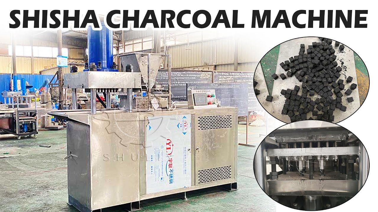 Fully Automatic Shisha Charcoal Making Machine – See It in Action! 