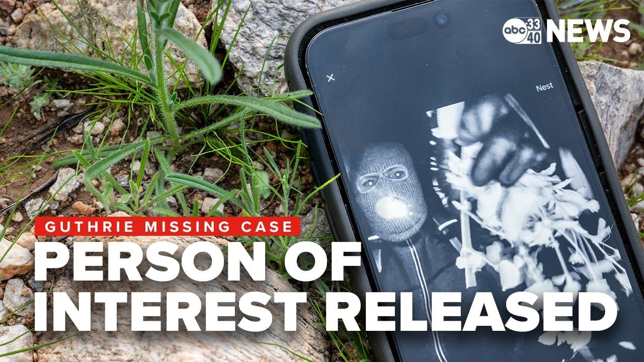 Person of interest released after being detained in search for missing Nancy Guthrie