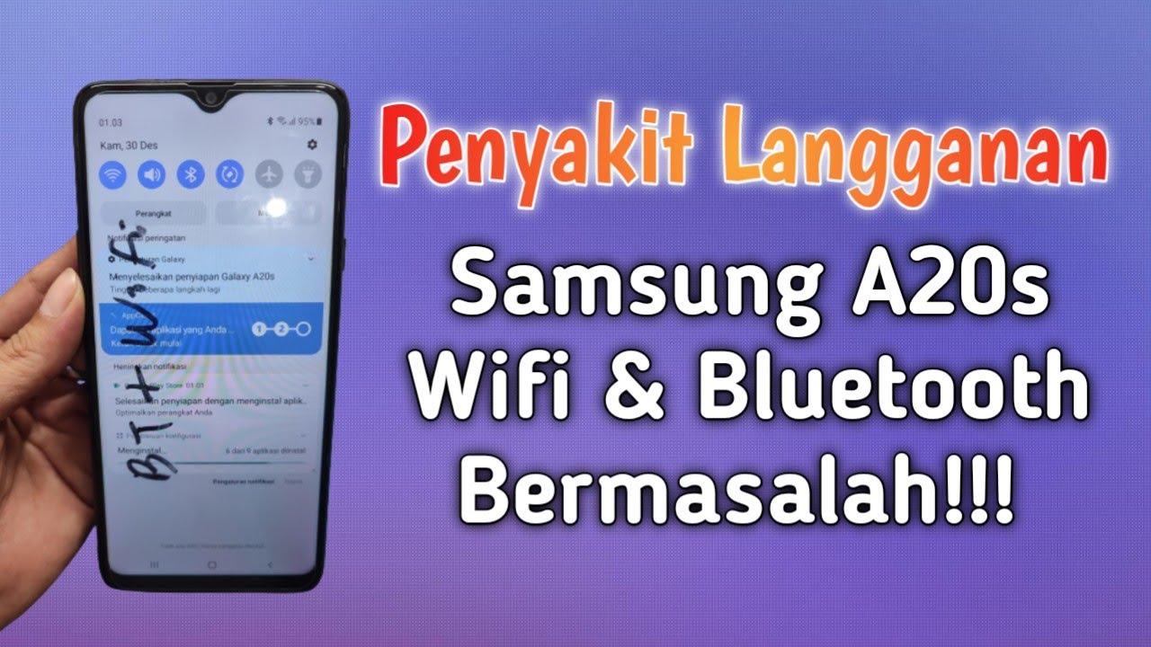 Samsung A20s Wifi, Bluetooth Tidak Bisa (Problem) Fix 100% Done