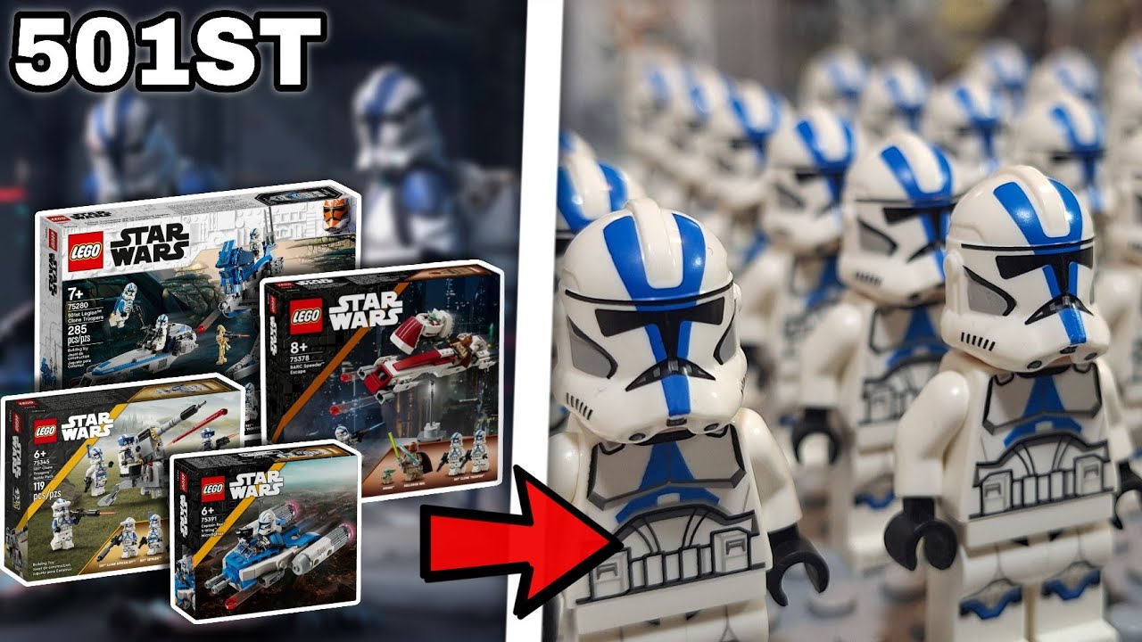 MOJA KOLEKCJA LEGO KLON&Oacute;W 501ST