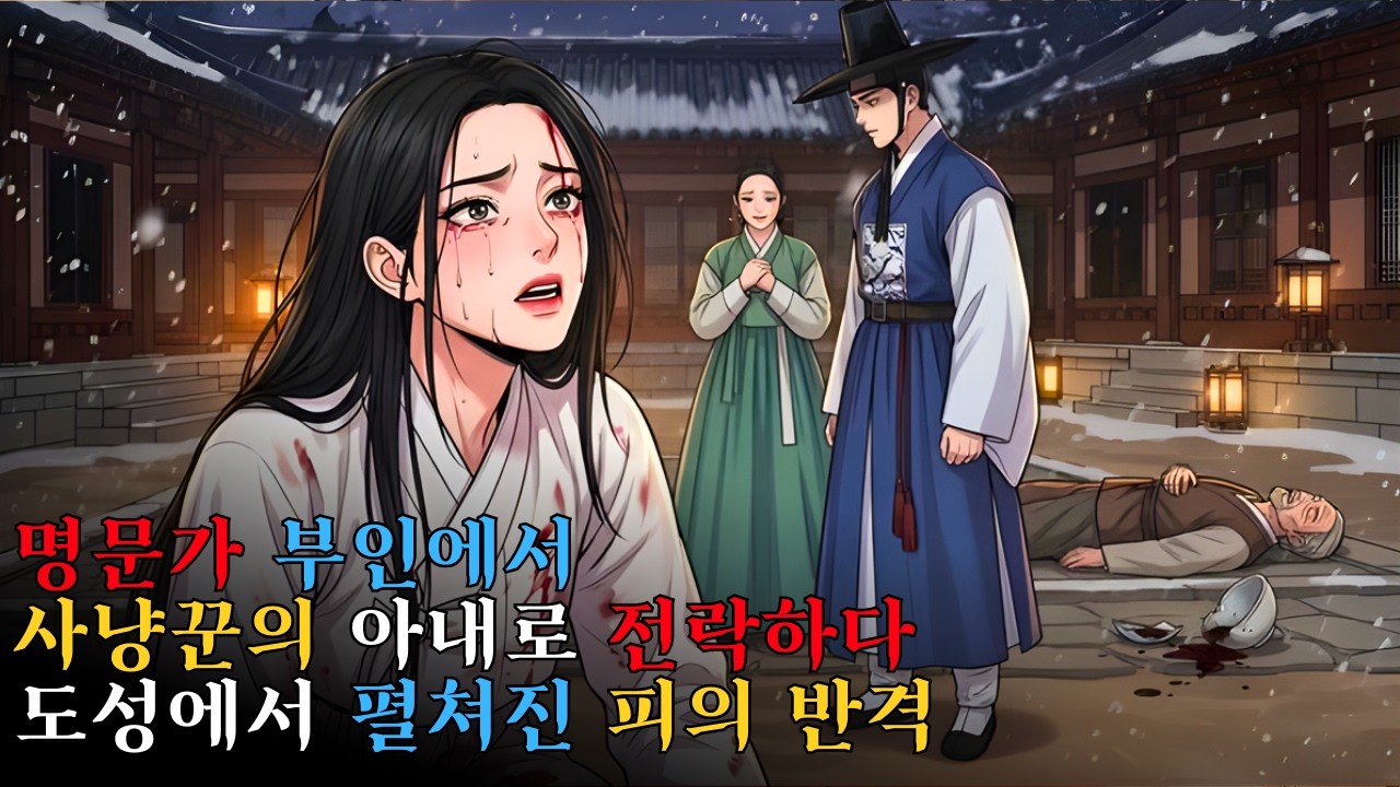 명문가 부인에서 사냥꾼의 아내로 전락하다: 도성에서 펼쳐진 피의 반격. #조선왕조 #야담 #설화 #전설