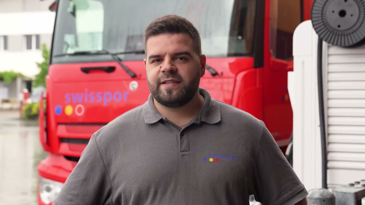 Nachhaltige Logistik bei der swisspor AG
