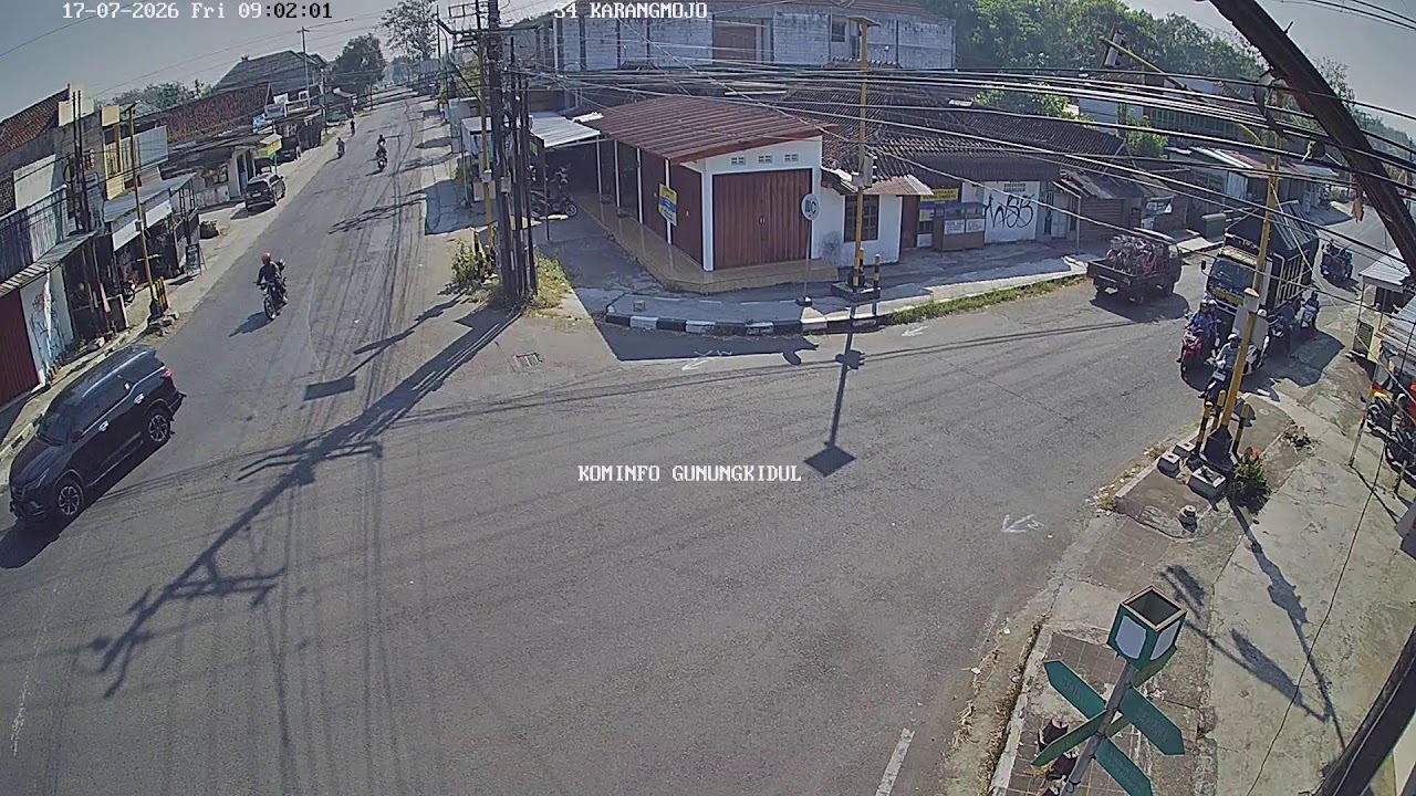 LIVE PEMANTAUAN CCTV LALULINTAS SIMPANG EMPAT KARANGMOJO UTARA