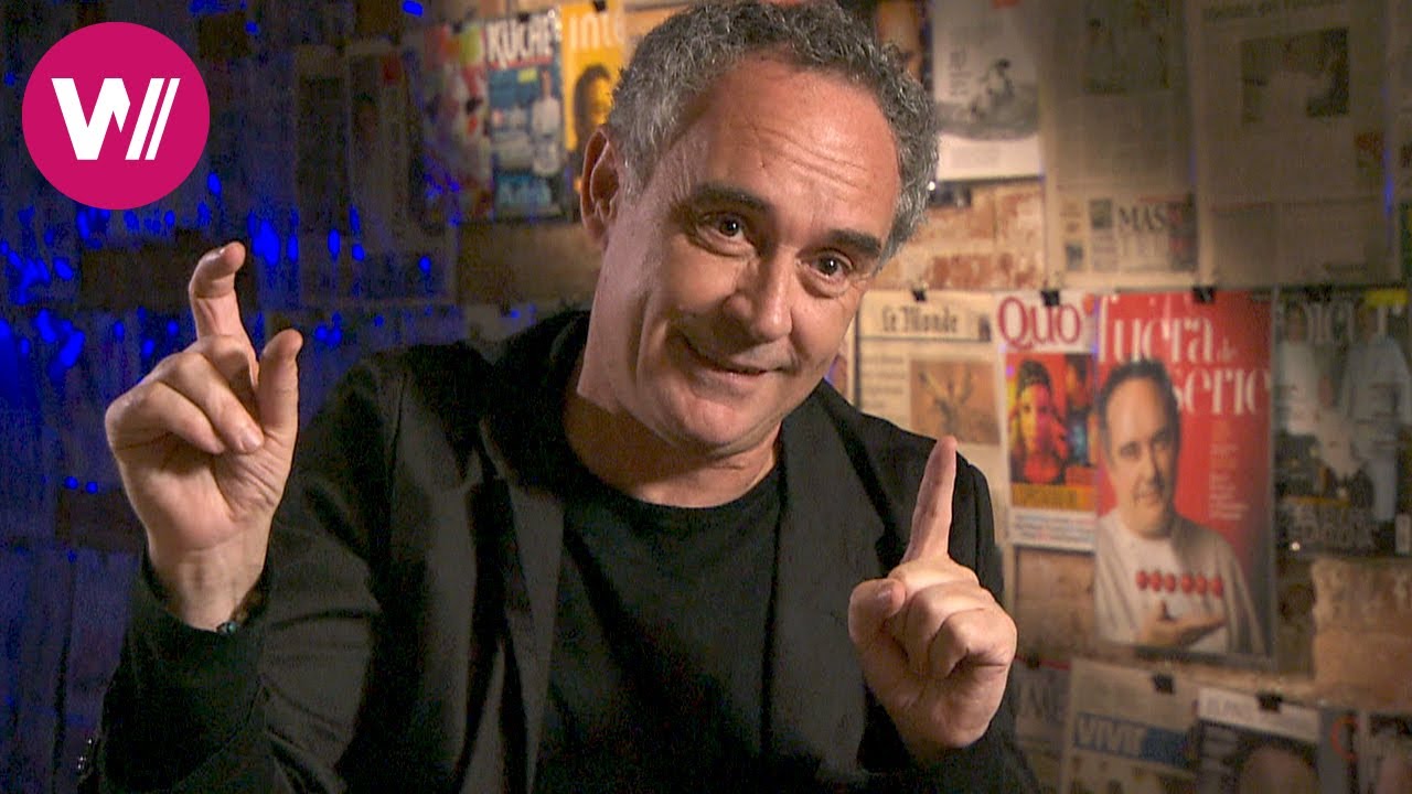 Ferran Adrià über die Molekularküche und sein Restaurant 