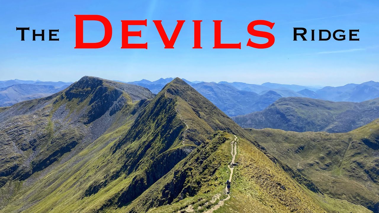 Does this terrifying ridge walk live up to its name? (The Devils Ridge)