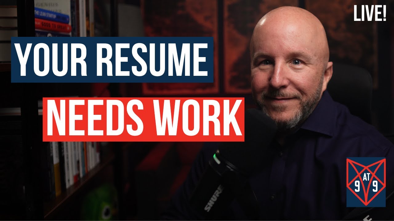 The Resume Mistakes That Are Costing You Interviews