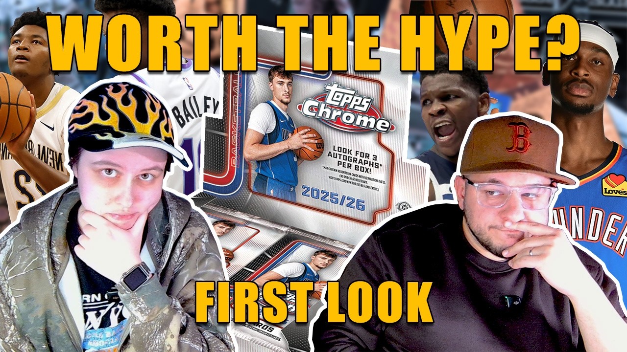 Topps Chrome NBA 25-26 Unboxing | Is This A Bad Box?