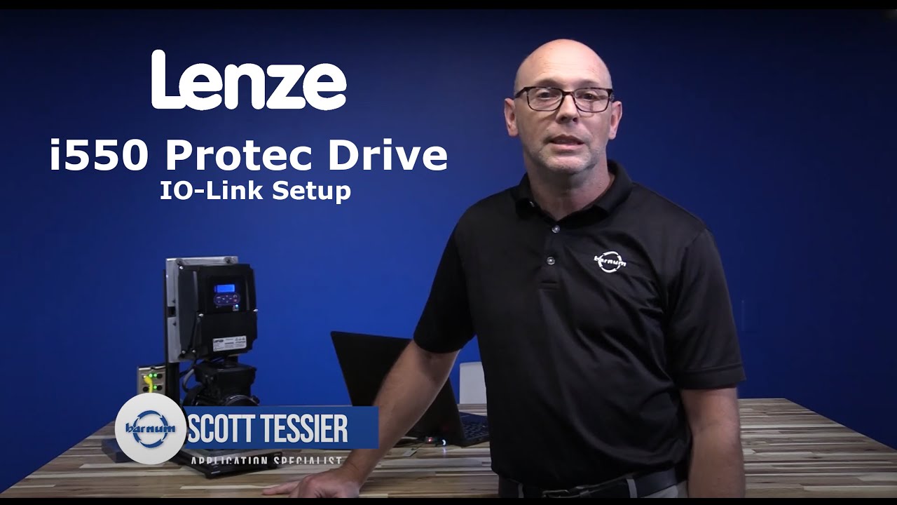 Lenze i550 IO-Link setup video