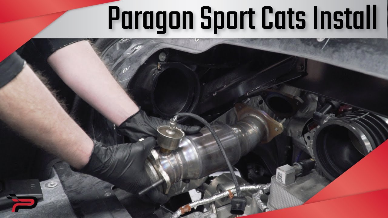 Paragon Performance C8 Corvette Sport Cats Install!