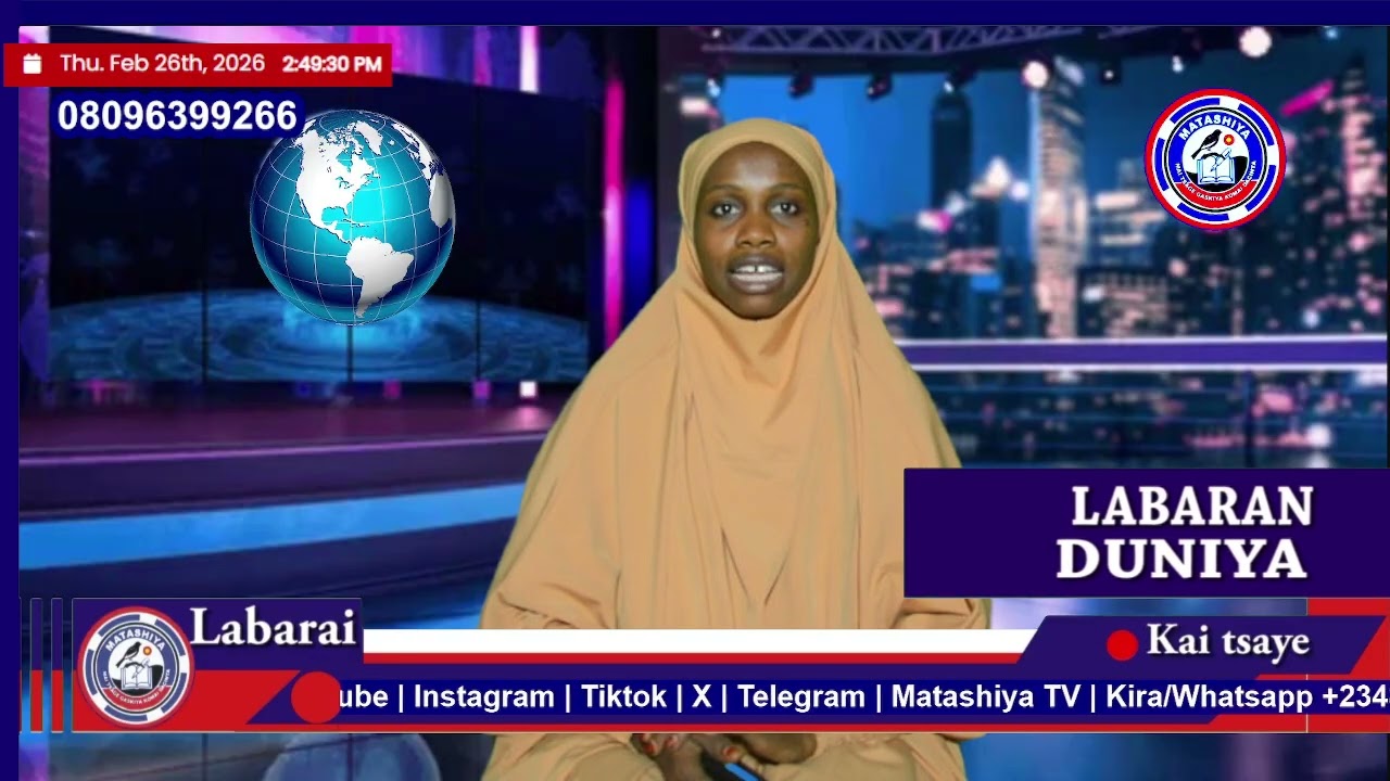 Labaran duniya 26/2/2026