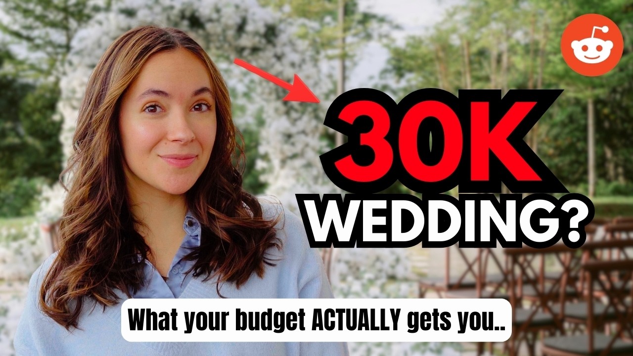 What Can You Do With a $30,000 Wedding Budget?