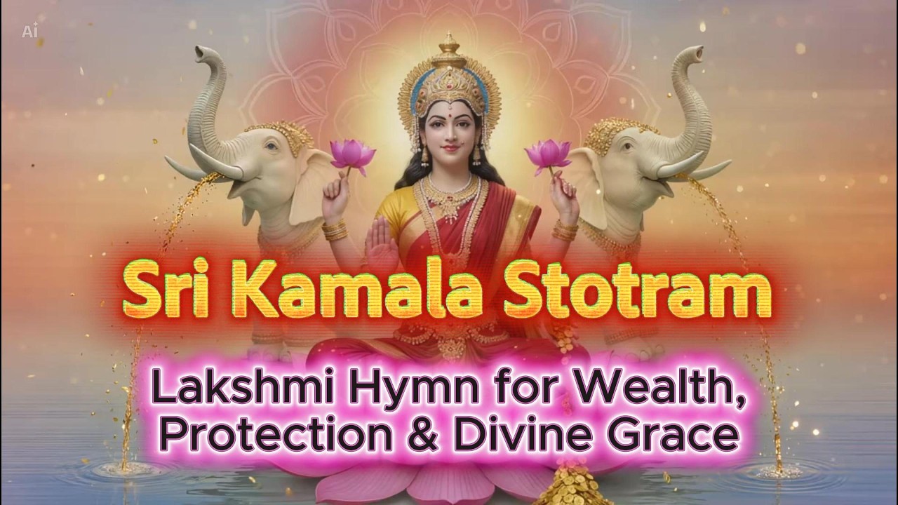 Sri Kamala Stotram | Lakshmi Hymn for Wealth, Protection & Divine Grace 🕉️🌸