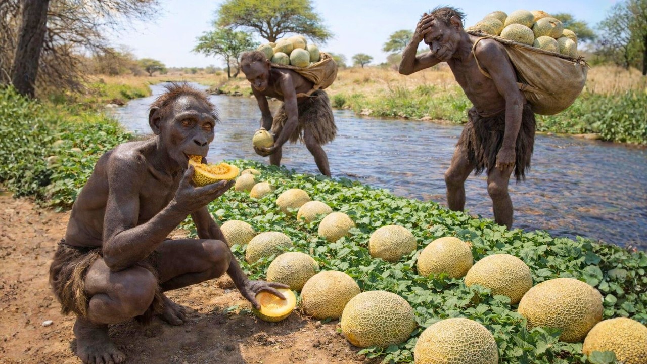Life 3.4 Million Years Ago | The First Seeds Ever Planted by Homo habilis