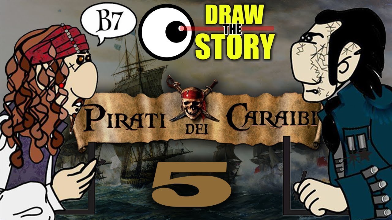 SQUILIBRATI DEI CARAIBI 5: Il titolo originale è meglio 🏴‍☠️ Draw The Story