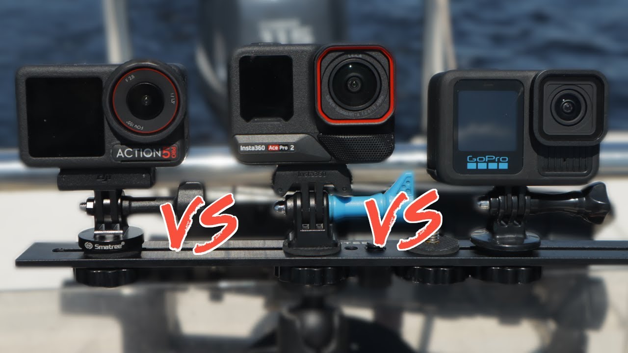 The BEST&nbsp;CAMERA for&nbsp;FISHING!!!&nbsp; ACE PRO 2 VS GOPRO HERO 13 VS OSMO ACTION 5 PRO