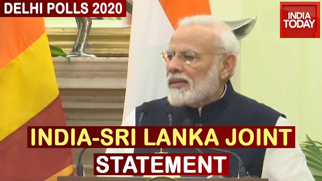 PM Narendra Modi Speaks At India-Sri Lanka Joint Statement