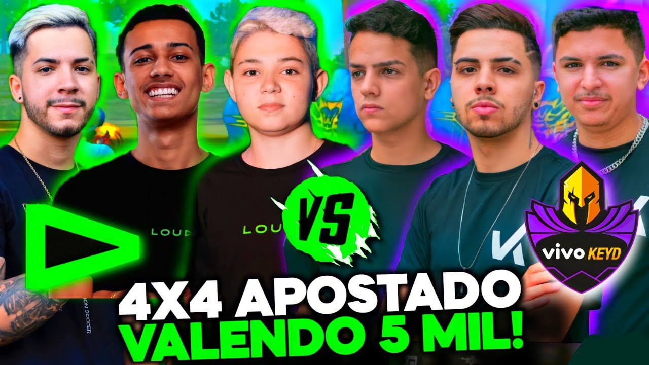 4X4 LOUD VS. VK!! BAK FARPOU O DILAN! BAK, THURZIN, LZINN E LUCCA AMASSARAM NESSE APOSTADO!