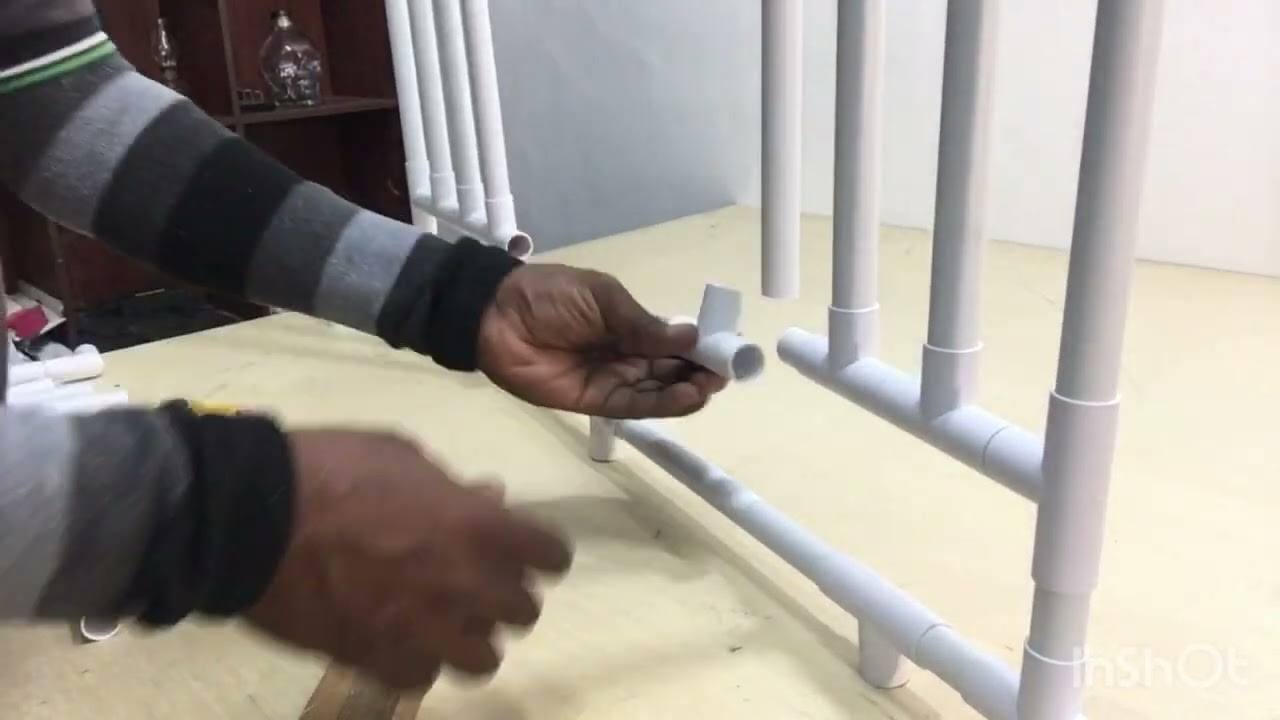 DIY PROJECT WITH PVC PIPE (How to make CHILD SAFETY GATE)
