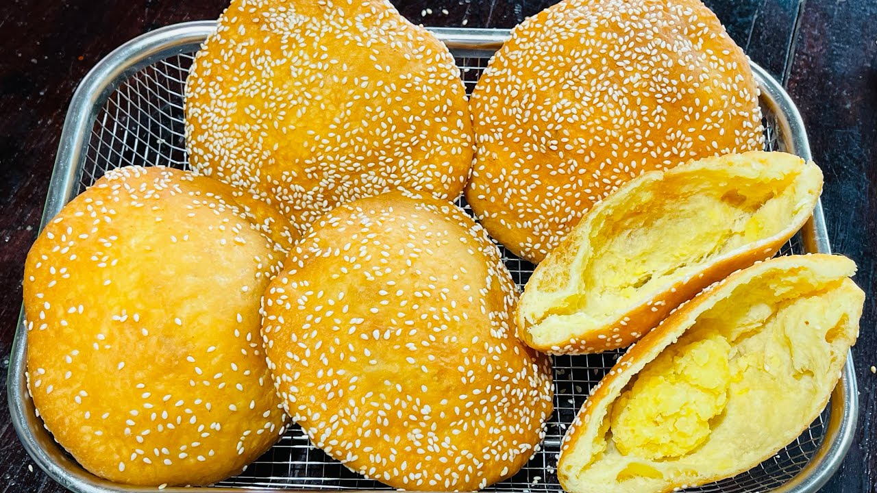Cách làm bánh tiêu nhân đậu xanh thơm ngon hấp dẫn dễ thành công