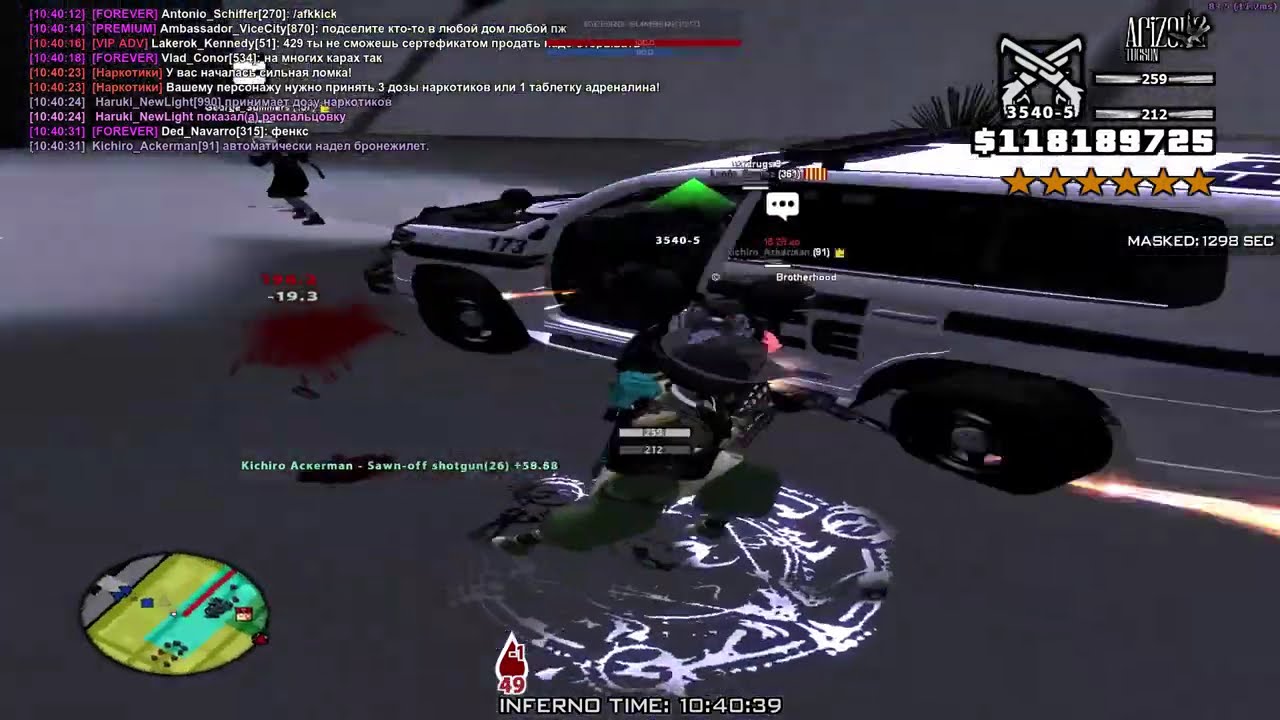 6 ЗВЕЗД ОТПОР FBI ??? HARUKI_NEWLIGHT I TUCSON I ARIZONA RP