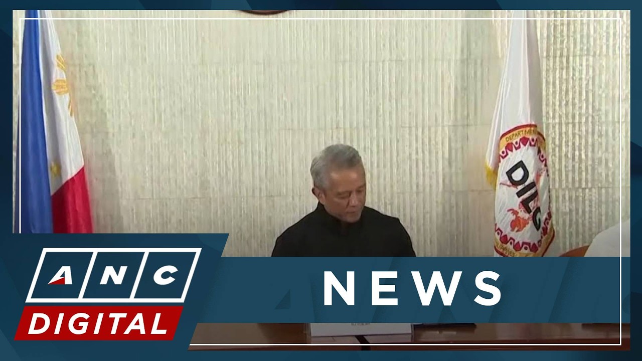 DILG Chief: Gov't tracking alleged co-perpetrators in Duterte's ICC case | ANC