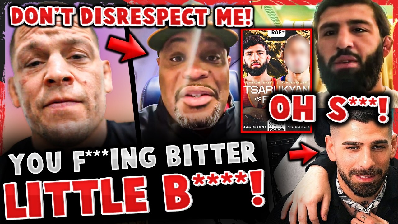 Nate Diaz EXTREMELY HEATED w/ Daniel Cormier! Arman Tsarukyan NEXT FIGHT ANNOUNCED! Ilia Topuria