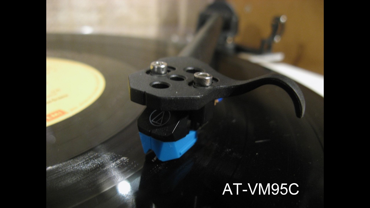 Audio-Technica AT-VM95C, AT-VM95E, AT-VM95ML.  Is any difference audible on a YouTube Video?