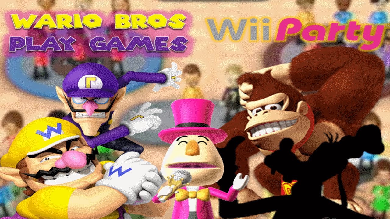 Wario Bros Play Games: Wii Party (Wii) #1
