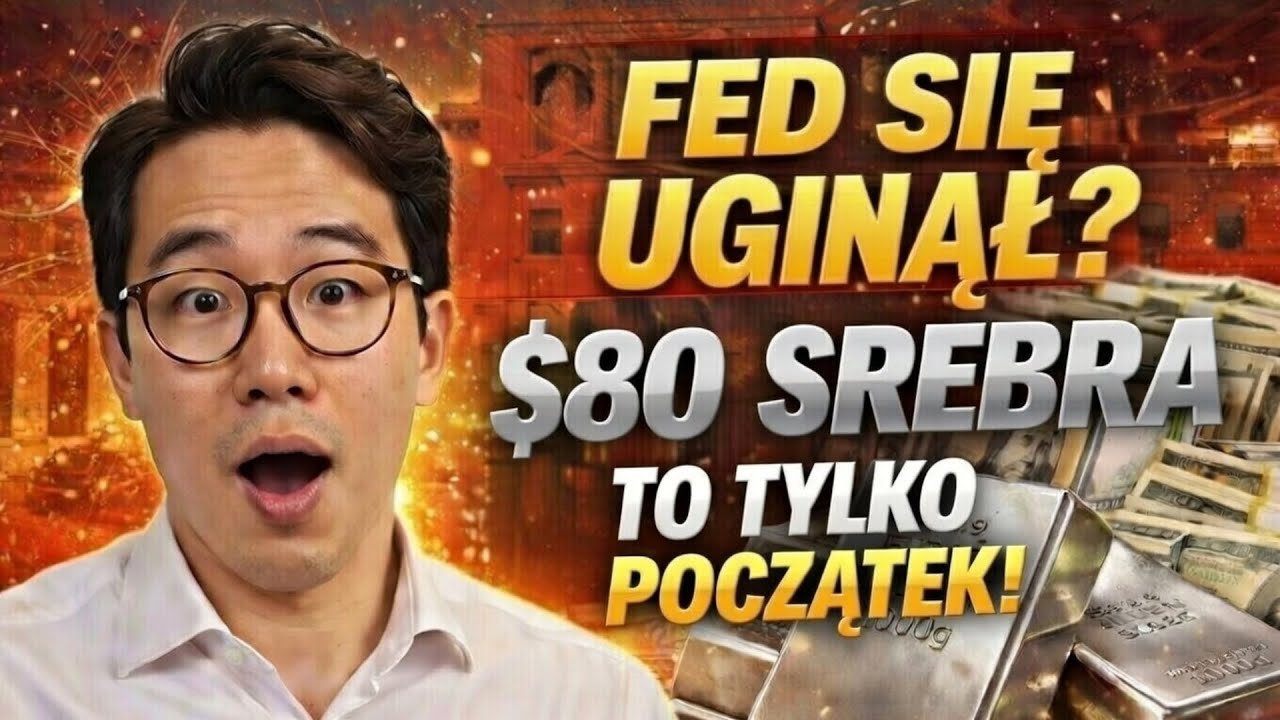FED SIĘ UGIĄŁ? $80 SREBRA to TYLKO POCZĄTEK!