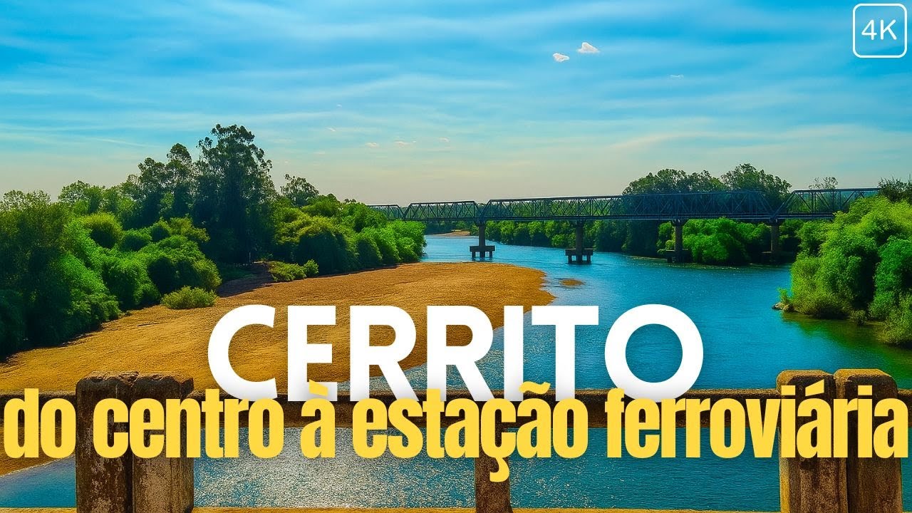 📌CERRITO | RS: Do centro à antiga estação ferroviária  @BixoGeografico